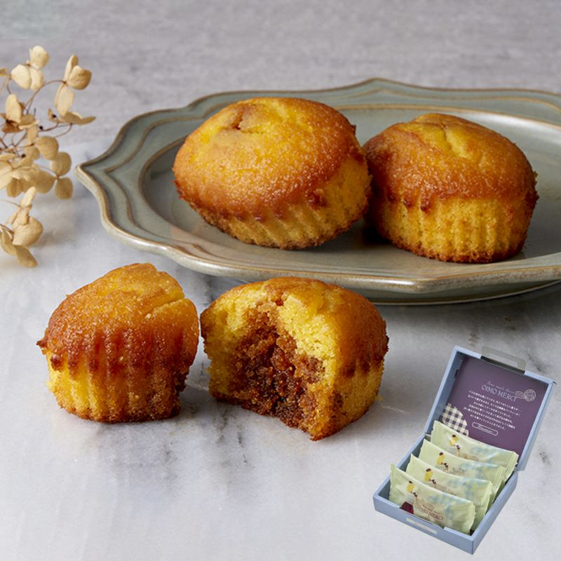おいも蜜フィナンシェ4個入｜OIMO MERCI公式通販 ギフト・お取り寄せ