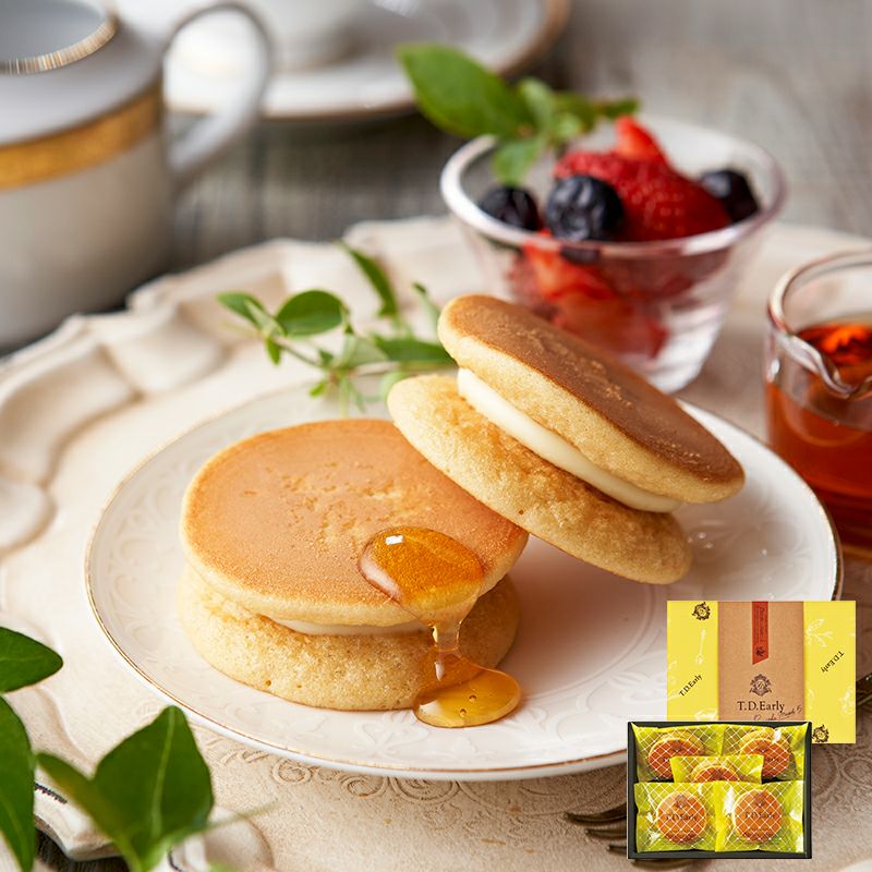 【最終お値下げ】Chalmiere ドーリーケープ 紅茶に合う贈り物 ｜TDEarly パンケーキメープル【5個入】｜公式 amine